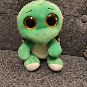 Green Plush Turtle Toy